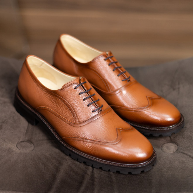 Sapato Casual Oxford Asturias Whisky
