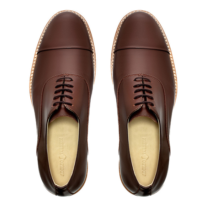Sapato Casual Oxford Avila Café