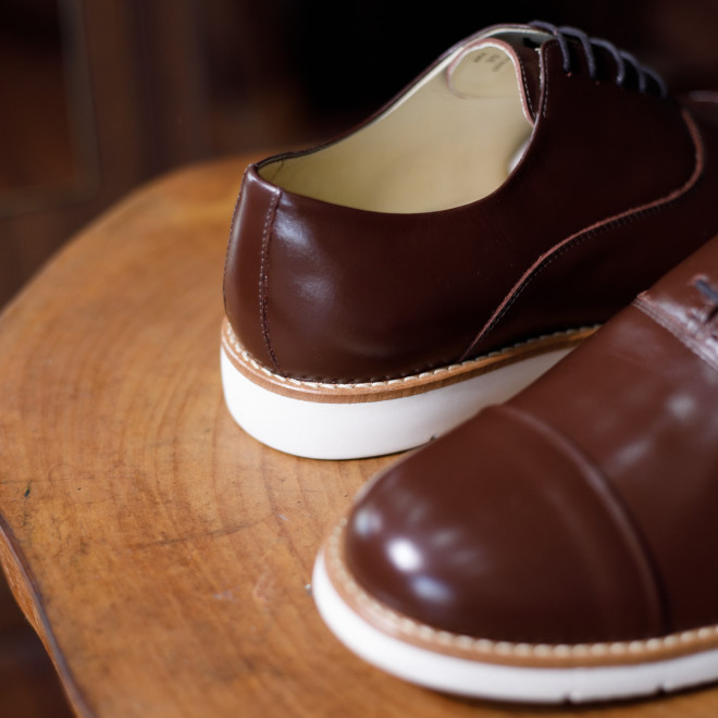 Sapato Casual Oxford Avila Café