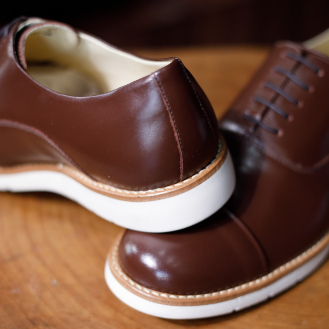 Sapato Casual Oxford Avila Café
