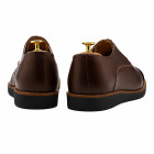 Sapato Casual Oxford Avila Café - Sola Preta