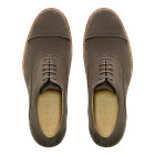 Sapato Casual Oxford Avila Camurça Cinza