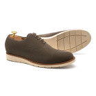 Sapato Casual Oxford Avila Camurça Cinza