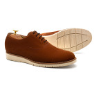 Sapato Casual Oxford Avila Camurça Ferrugem