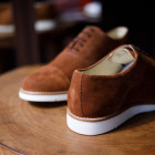Sapato Casual Oxford Avila Camurça Ferrugem