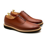 Sapato Masculino Oxford Felix Conhaque