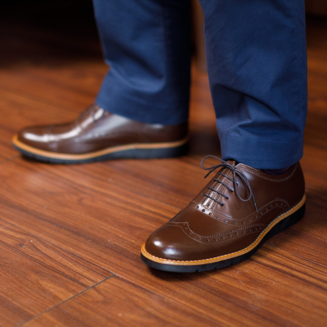 Sapato Casual Oxford Guarda Café