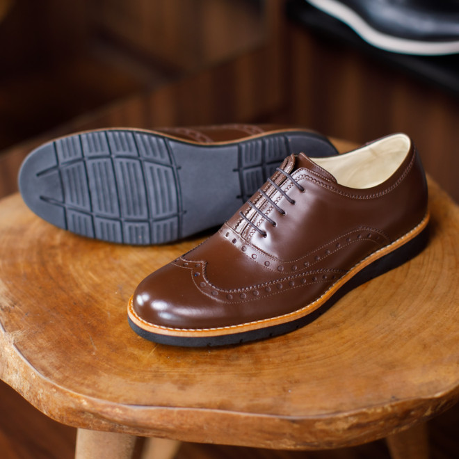 Sapato Casual Oxford Guarda Café