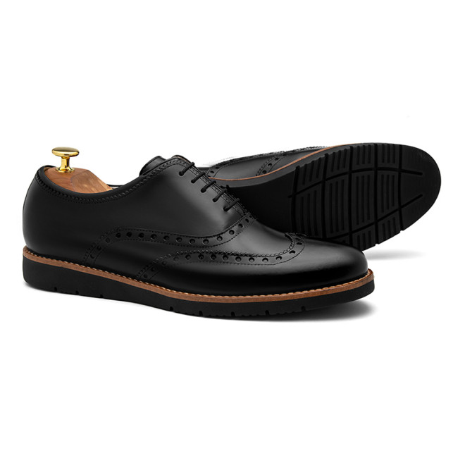 Sapato Casual Oxford Guarda Preto