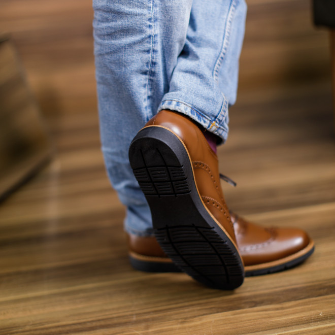 Sapato Casual Oxford Guarda Whisky