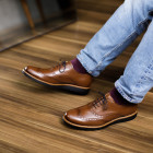 Sapato Casual Oxford Guarda Whisky