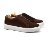 Tênis Sneaker Masculino Grisel Camurça Café