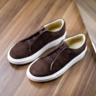 Tênis Sneaker Masculino Grisel Camurça Café