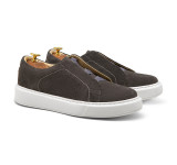 Tênis Sneaker Masculino Grisel Camurça Cinza