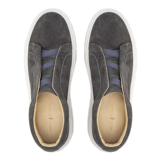 Tênis Sneaker Masculino Grisel Camurça Cinza