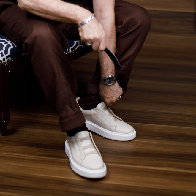 Tênis Sneaker Masculino Grisel Off White