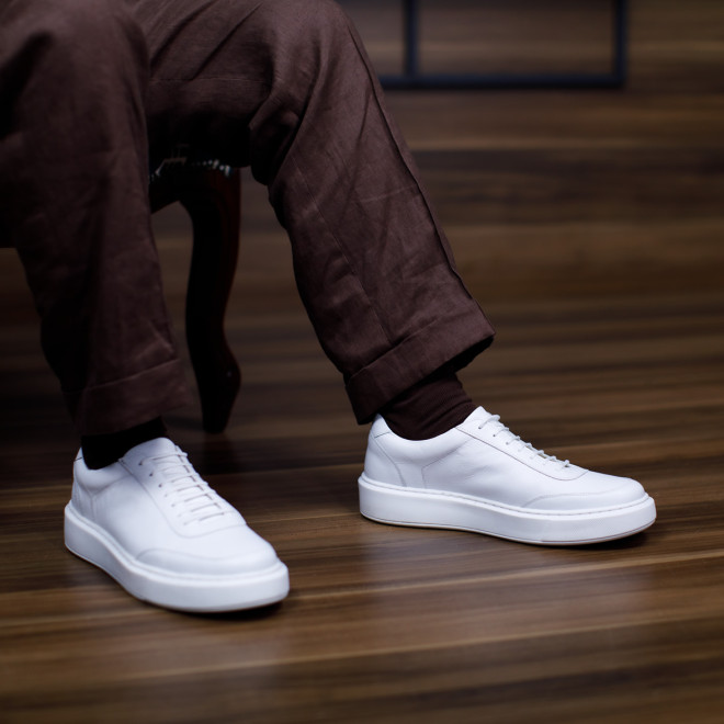 Tênis Sneaker Masculino Rubio Branco