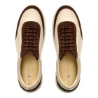 Tênis Sneaker Masculino Rubio Gelo/café