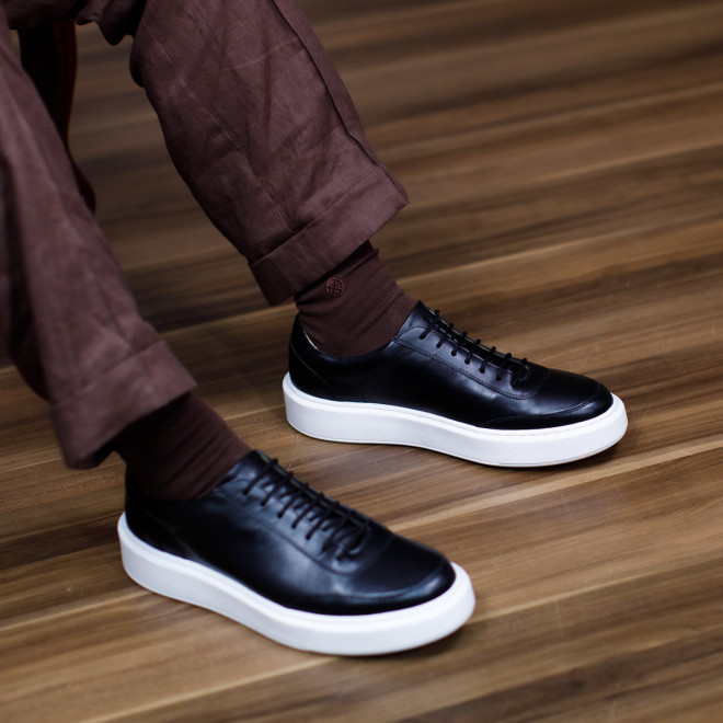 Tênis Sneaker Masculino Rubio Preto