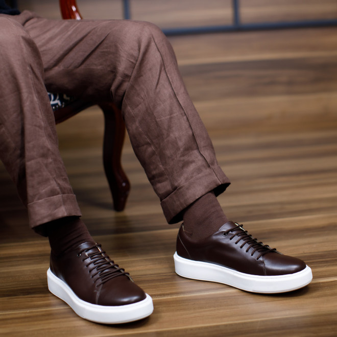Tênis Sneaker Masculino Torres Café