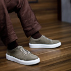 Tênis Sneaker Masculino Torres Camurça Oliva