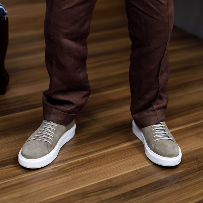 Tênis Sneaker Masculino Torres Camurça Oliva