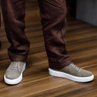 Tênis Sneaker Masculino Torres Camurça Oliva