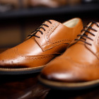 Sapato Masculino Derby Brogue Guaro Caramelo (english Tan)