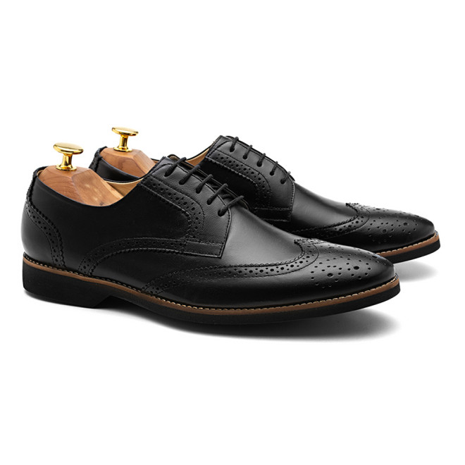 Sapato Masculino Derby Brogue Guaro Caramelo (english Tan)