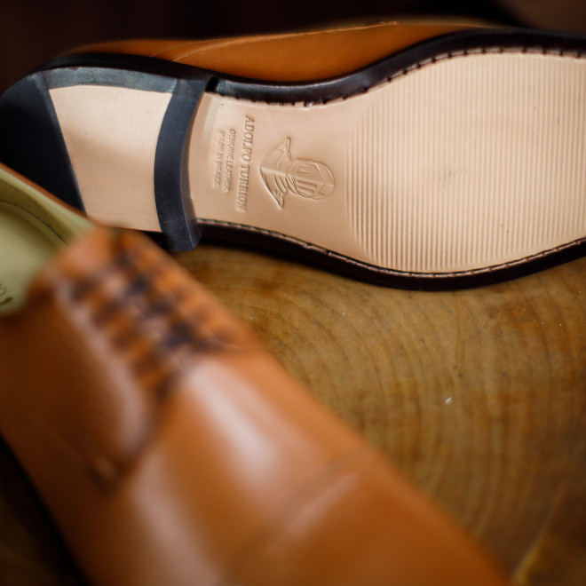 Sapato Social Derby Alaraz Caramelo (english Tan)