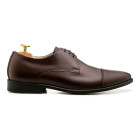 Sapato Social Derby Cap-toe Alava Café