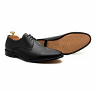 Sapato Social Derby Cap-toe Alava Preto