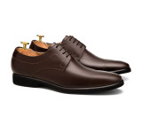 Sapato Social Derby Irun Café - Sola Borracha