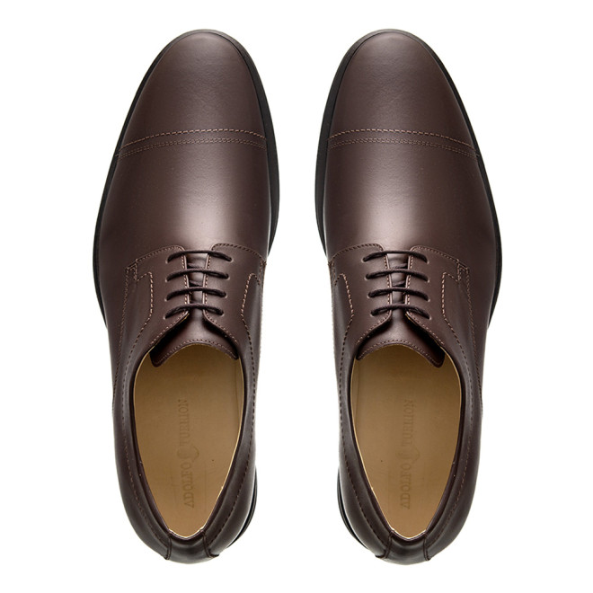 Sapato Social Derby Irun Café - Sola Borracha