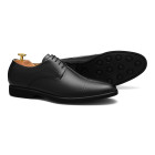 Sapato Social Derby Irun Preto - Sola Borracha