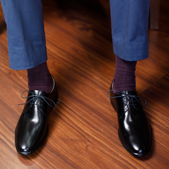 Sapato Social Derby Merida Preto