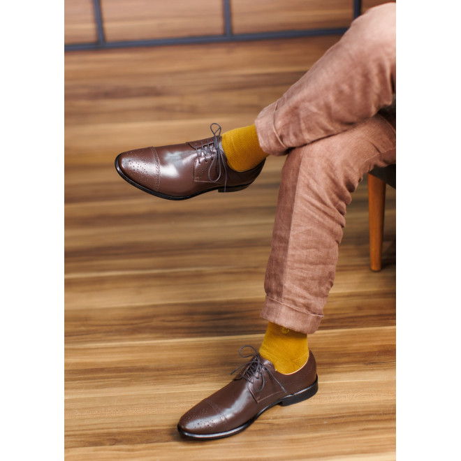 Sapato Social Derby Zara Café