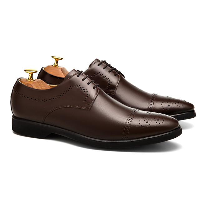 Sapato Social Derby Zara Preto - Sola Borracha