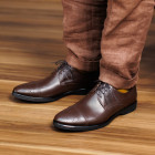 Sapato Social Derby Zara Café - Sola Borracha