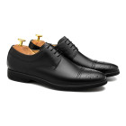 Sapato Social Derby Zara Preto - Sola Borracha
