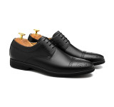 Sapato Social Derby Zara Preto - Sola Borracha