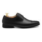 Sapato Social Derby Zara Preto - Sola Borracha