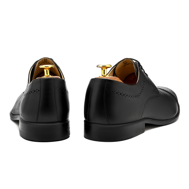 Sapato Social Derby Zara Preto - Sola Borracha