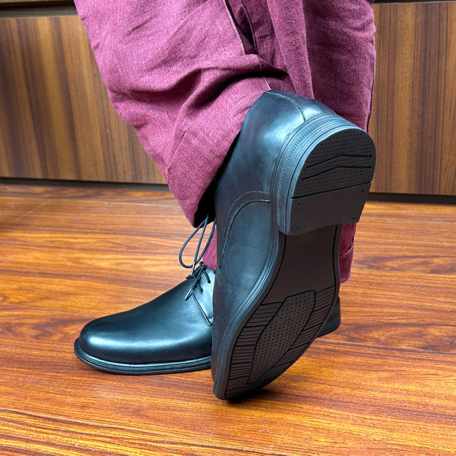 Sapato Social Easy Derby Belmonte  Preto