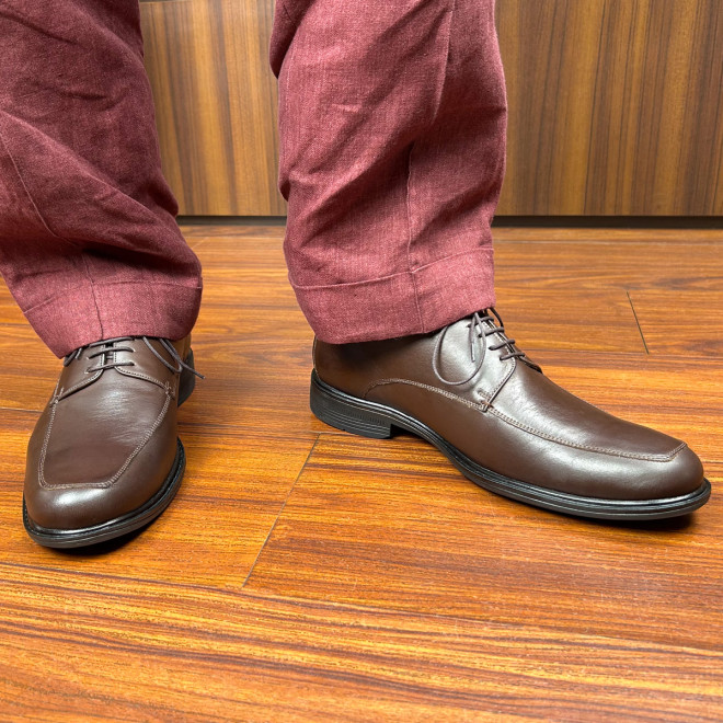 Sapato Social Easy Derby Olivença Café