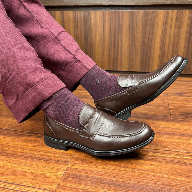 Sapato Social Easy Loafer Montijo Café