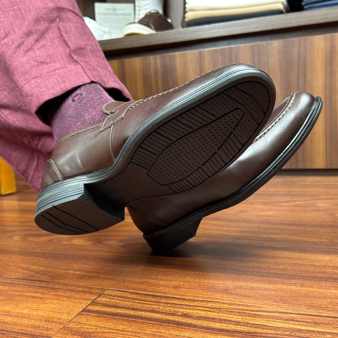 Sapato Social Easy Loafer Montijo Café