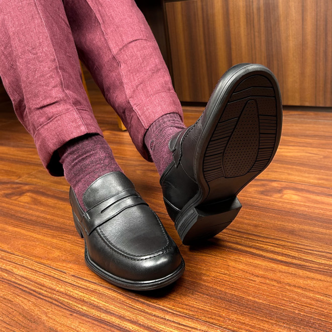 Sapato Social Easy Loafer Montijo Preto