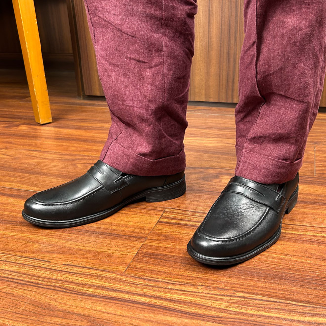 Sapato Social Easy Loafer Montijo Preto