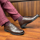 Sapato Social Easy Oxford Jerez Café
